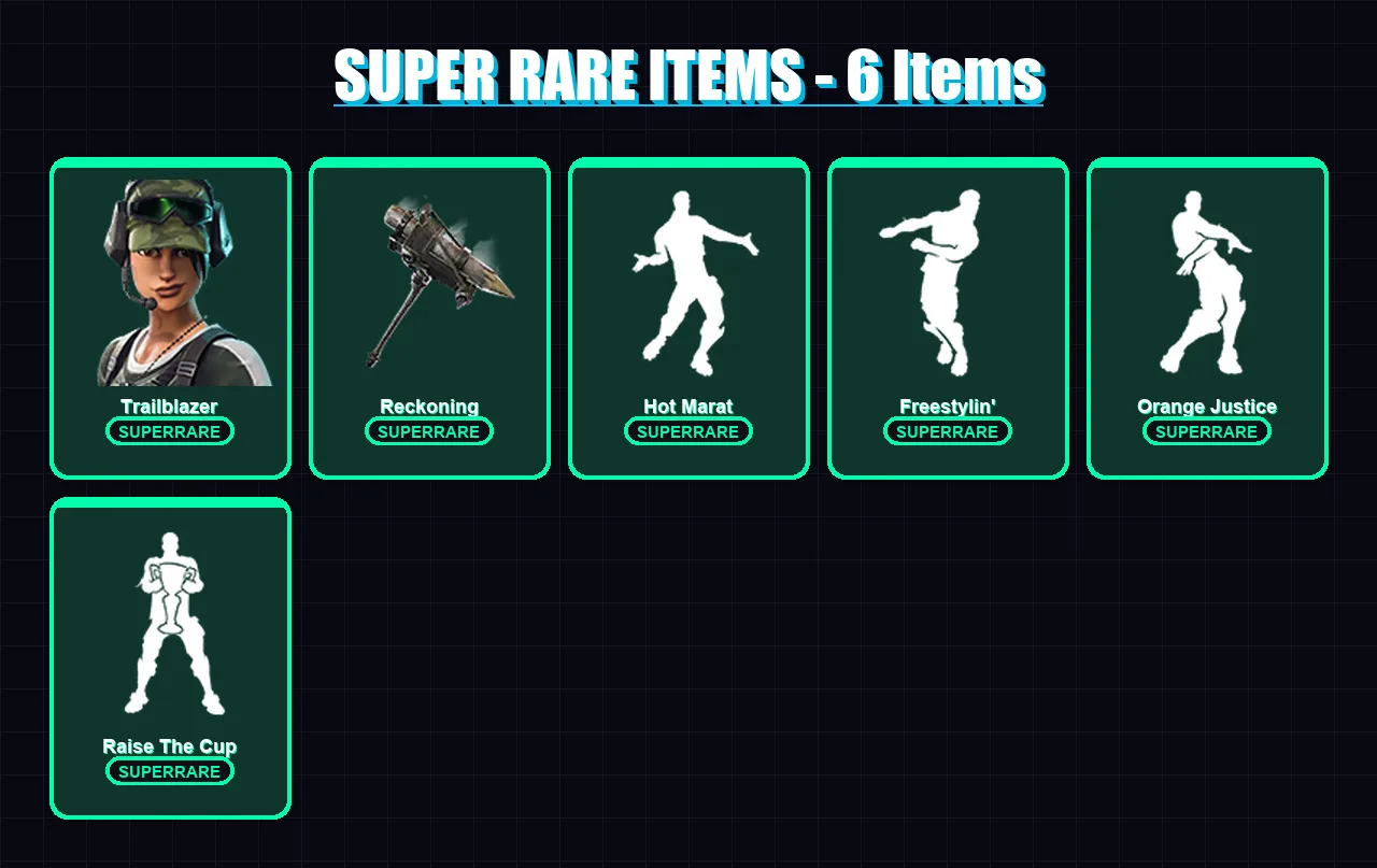 [PC/XBOX] | Trailblazer | Menace | Enforcer | Ragnarok | Omega | 43 skin | 84 pickaxe | 79 emote | 70 glider | Lv2121