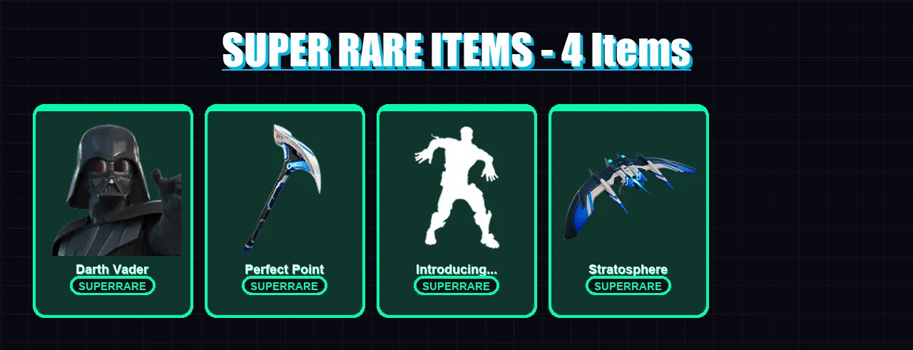 [PC/XBOX/PSN] | Darth Vader | Menace | Snap | Predator | Paradigm (Reality-659) | 72 skin | 86 pickaxe | 51 emote | 73 glider | Lv1023