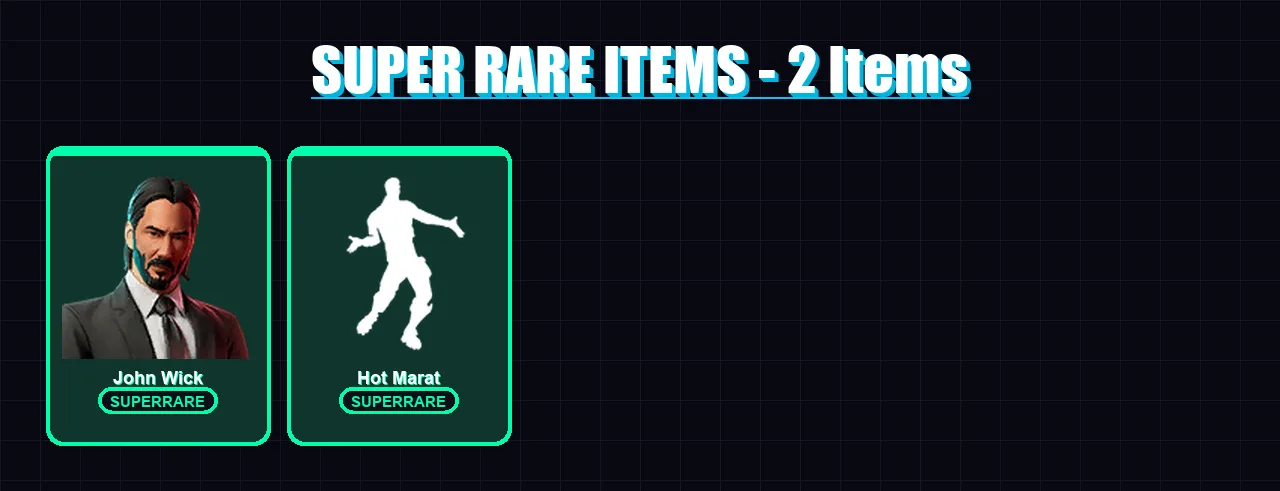 [PC/XBOX] | John Wick | Optimus Prime | Red Knight | Era | Trace | 116 skin | 117 pickaxe | 94 emote | 60 glider | Lv1188