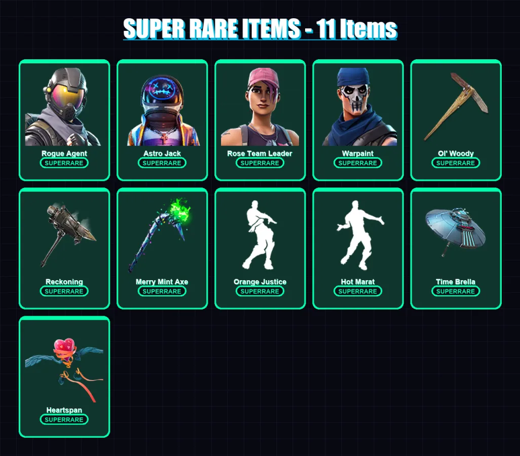 [PC/XBOX/PSN] | Polo Prodigy | Rogue Agent | Astro Jack | Rose Team Leader | Warpaint | 194 skin | 180 pickaxe | 164 emote | 151 glider | Lv2012 — Fortnite account