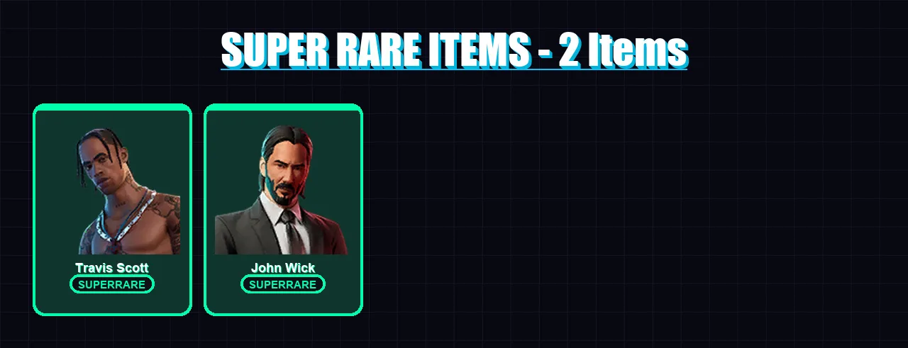 [SWITCH/XBOX/PSN/PC] | Travis Scott | John Wick | Predator | Lynx | Gear Specialist Maya | 54 skin | 53 pickaxe | 86 emote | 51 glider | Lv940