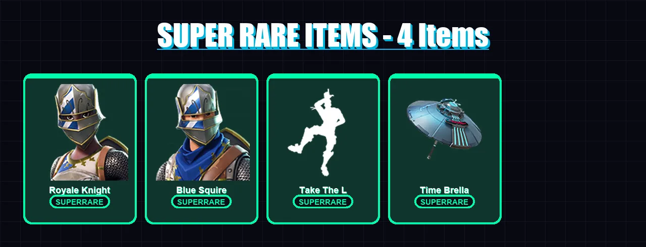 [PC/XBOX] | Royale Knight | Blue Squire | Fade | Peter Griffin | Dark Voyager | 113 skin | 131 pickaxe | 91 emote | 115 glider | Lv1903 — Fortnite account