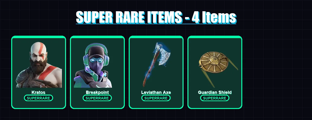 [PC/XBOX] | Kratos | Breakpoint | Torin | Predator | The Cube Queen | 104 skin | 142 pickaxe | 107 emote | 92 glider | Lv1322
