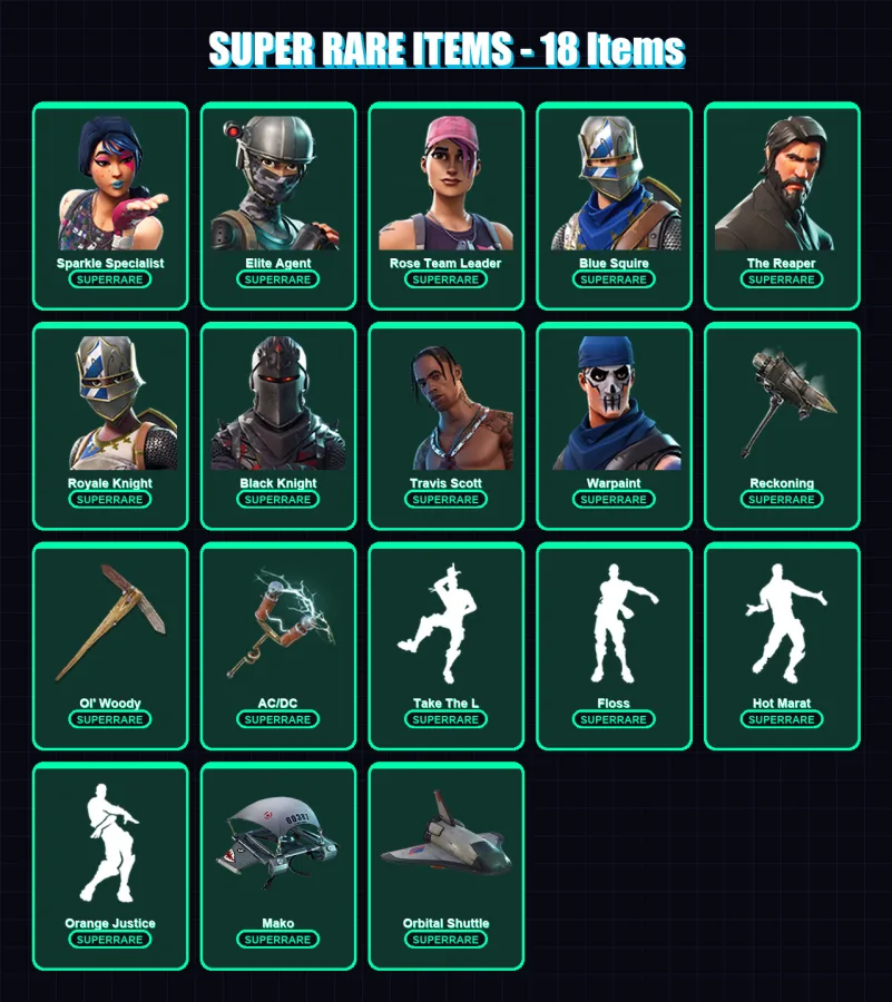 [PS4/PS5/XBOX/PC] | Sparkle Specialist | Elite Agent | Rose Team Leader | 113 skin | Lv1407 — Fortnite account