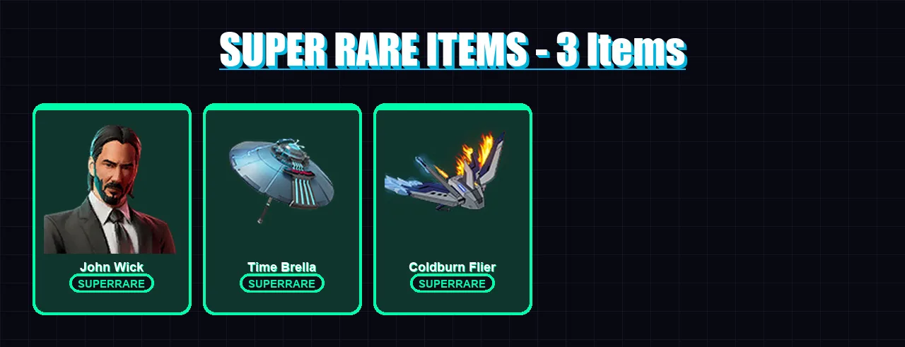 [PS4/PS5/XBOX/PC] | John Wick | Peter Griffin | Valeria | Hades | Son Goku | 119 skin | 126 pickaxe | 99 emote | 74 glider | Lv870