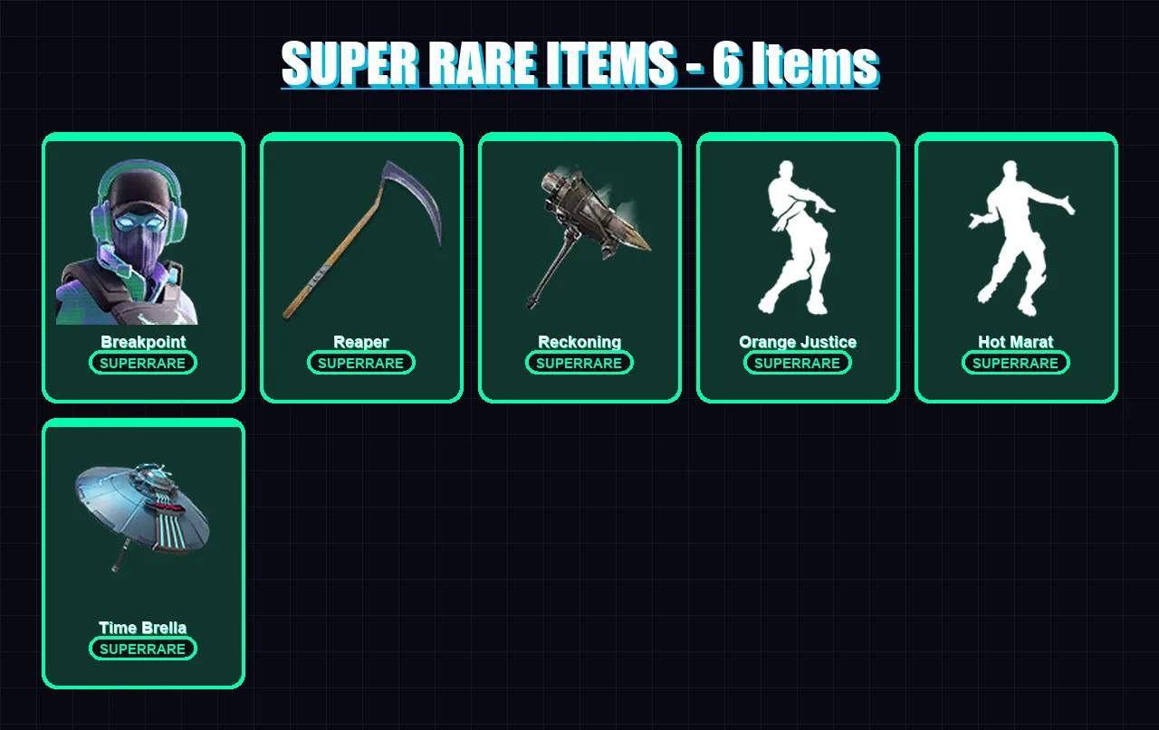 [PC/PSN] | Breakpoint | Blackheart | The Ice King | Valeria | Spectra Knight | 145 skin | 185 pickaxe | 143 emote | 162 glider | Lv2420