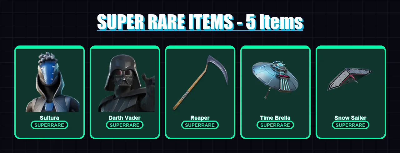 [PS4/PS5/PC] | Sultura | Darth Vader | The Imagined | Blaze | Zeus | 202 skin | 267 pickaxe | 215 emote | 175 glider | Lv3917