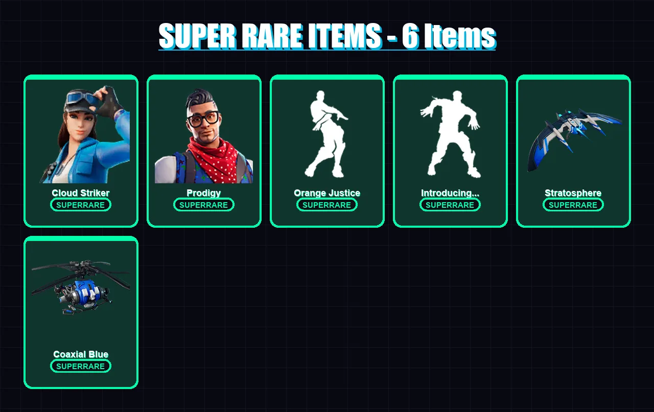 [PS4/PS5/XBOX/PC] | Cloud Striker | Prodigy | Battle Hound | Eternal Knight | Deadpool | 75 skin | 73 pickaxe | 80 emote | 80 glider | Lv1049