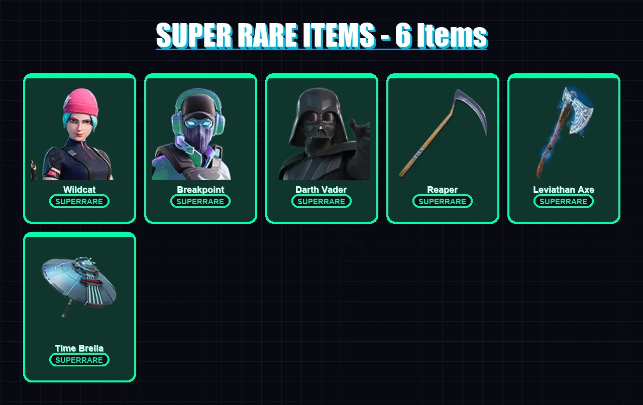 [PC/XBOX] | Wildcat | Breakpoint | Darth Vader | Snap | Tempest | 359 skin | 302 pickaxe | 185 emote | 174 glider | Lv3120 — Fortnite account