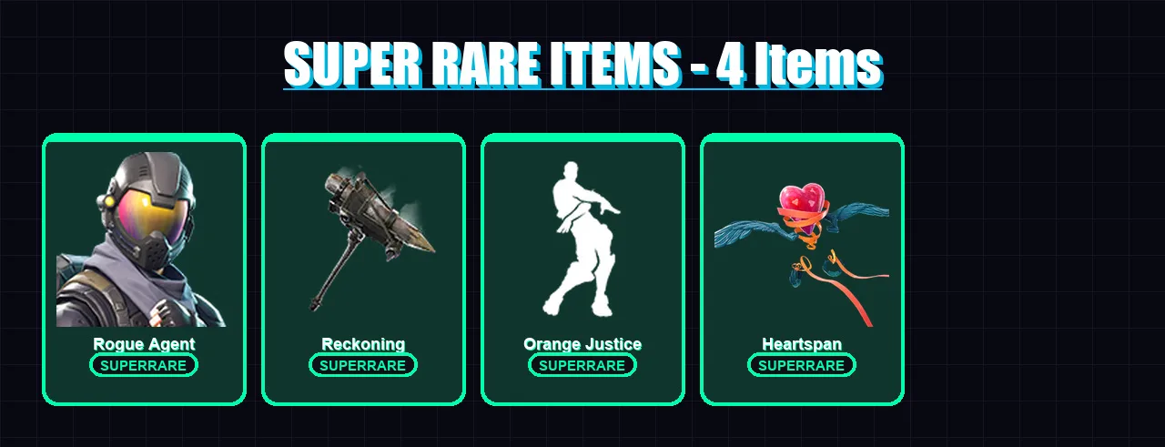 [PC/XBOX/PSN] | Rogue Agent | Valor | Drift | Calamity | The Visitor | 15 skin | 13 pickaxe | 17 emote | 17 glider | Lv232