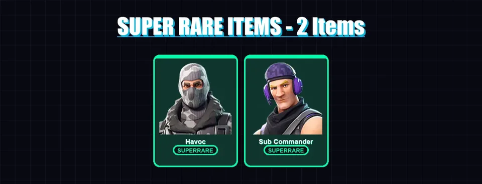 [PC/XBOX/PSN] | Havoc | Sub Commander | 2 skin | 2 pickaxe | 3 emote | 5 glider | Lv98 — main preview
