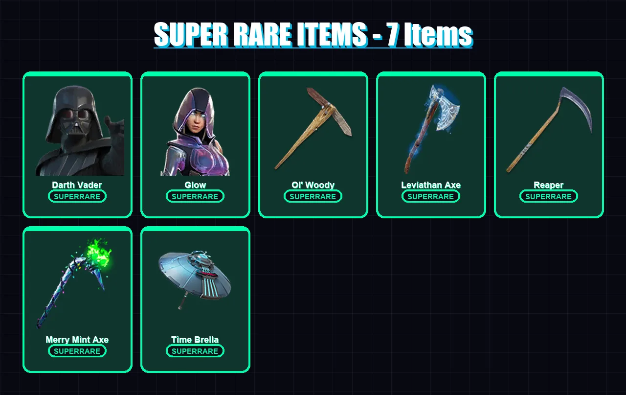 [PC/XBOX/PSN] | Darth Vader | Glow | Nezumi | The Scientist | Mandalorian | 332 skin | 374 pickaxe | 331 emote | 263 glider | Lv4291