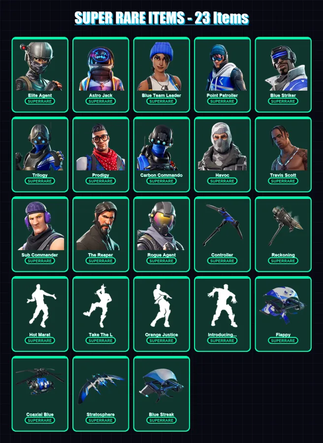 [PS4/PS5/XBOX/PC] | Elite Agent | Astro Jack | Blue Team Leader | 74 skin | Lv1212