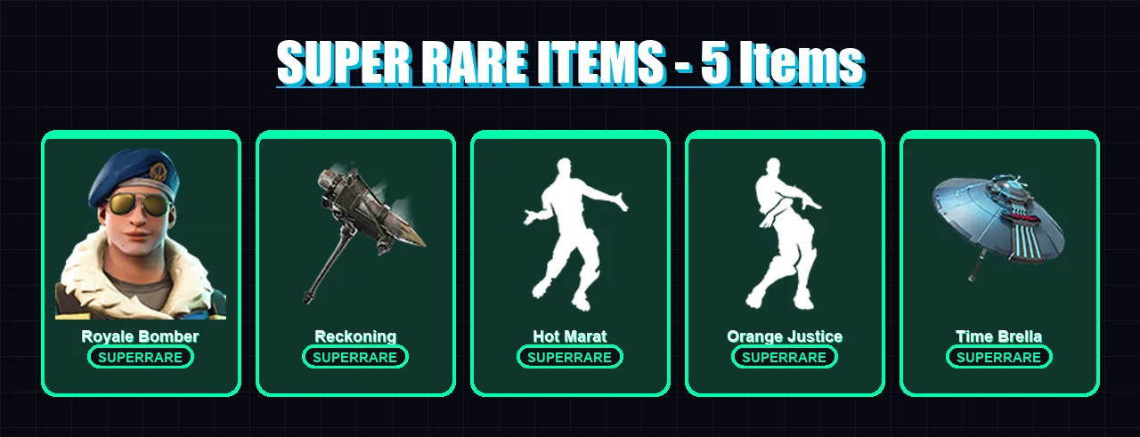 [PS4/PS5/XBOX/PC] | Royale Bomber | Hybrid | Lynx | A.I.M. | Blackheart | 42 skin | 48 pickaxe | 57 emote | 62 glider | Lv1188