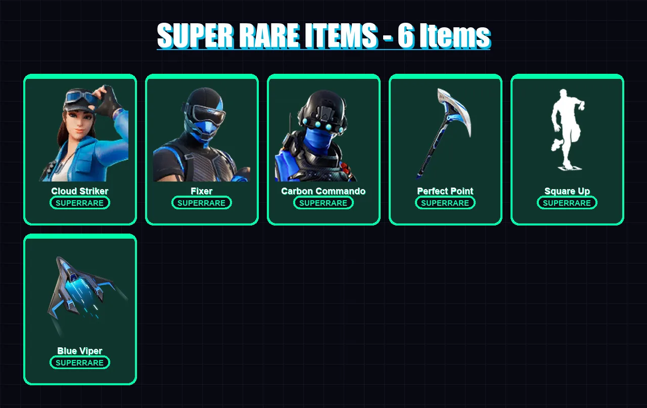 [PS4/PS5/PC] | Cloud Striker | Fixer | Carbon Commando | Arctic Adeline | Sled Ready Guff | 5 skin | 8 pickaxe | 8 emote | 11 glider | Lv115
