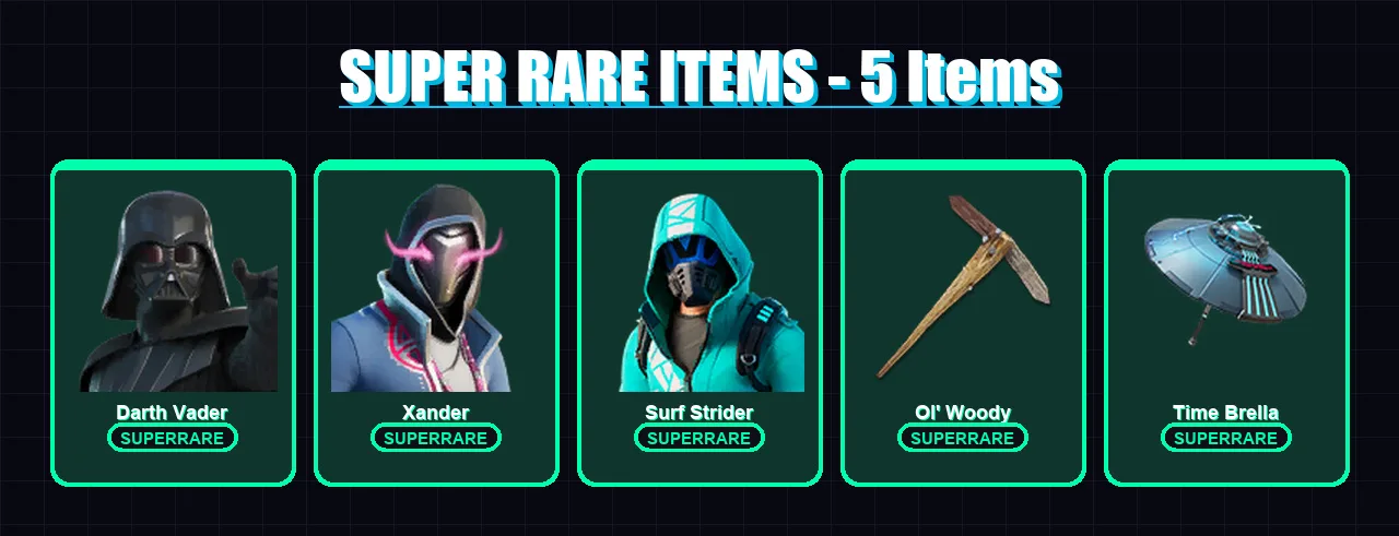 [PC/PSN] | Darth Vader | Xander | Surf Strider | The Origin | Torin | 157 skin | 188 pickaxe | 132 emote | 155 glider | Lv2487 — Fortnite account