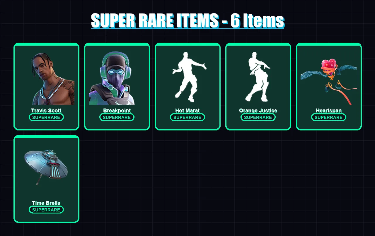 [PC/XBOX/PSN] | Travis Scott | Breakpoint | The Scientist | Ruin | Gear Specialist Maya | 78 skin | 100 pickaxe | 87 emote | 97 glider | Lv1474