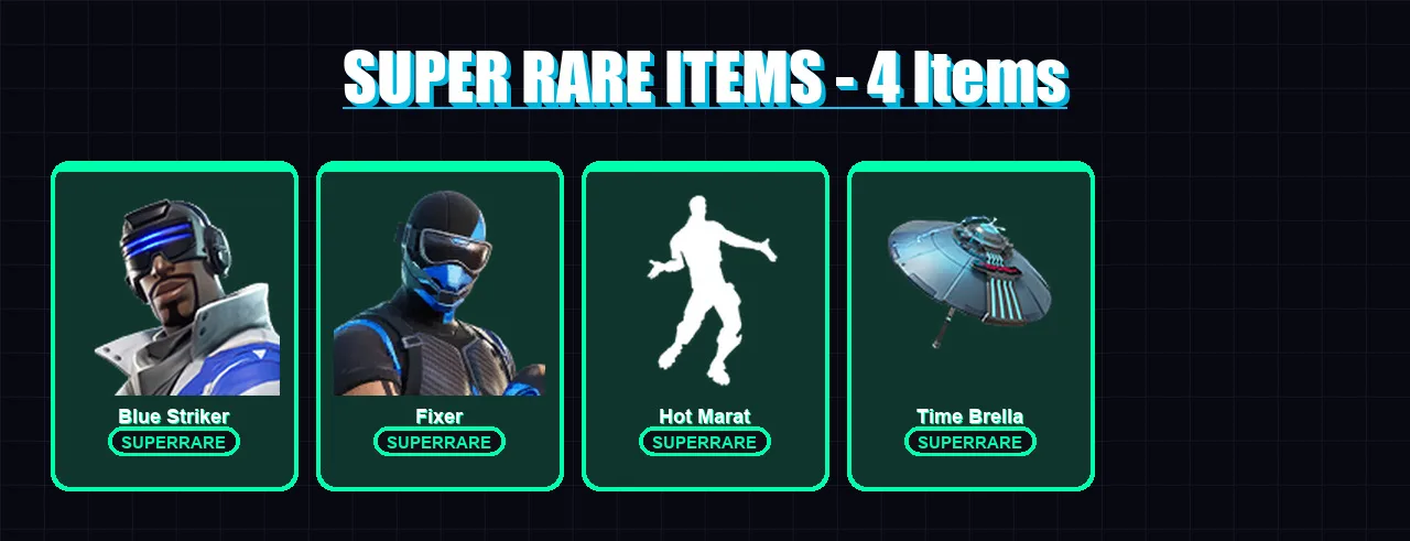 [PS4/PS5/XBOX/PC] | Blue Striker | Fixer | Drift | Kymera | Carbide | 21 skin | 30 pickaxe | 27 emote | 33 glider | Lv753