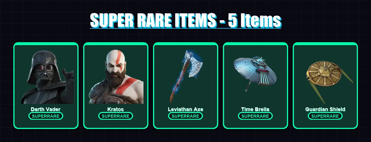 [PS4/PS5/PC] | Darth Vader | Kratos | Paradigm (Reality-659) | Hunter | Peter Griffin | 318 skin | 350 pickaxe | 232 emote | 236 glider | Lv3677 — Fortnite account