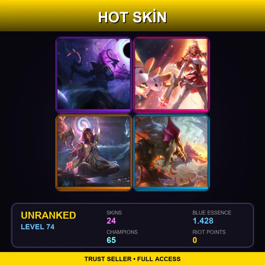 BR | Lv74 | Unranked | 24 Skin | 65 Champ