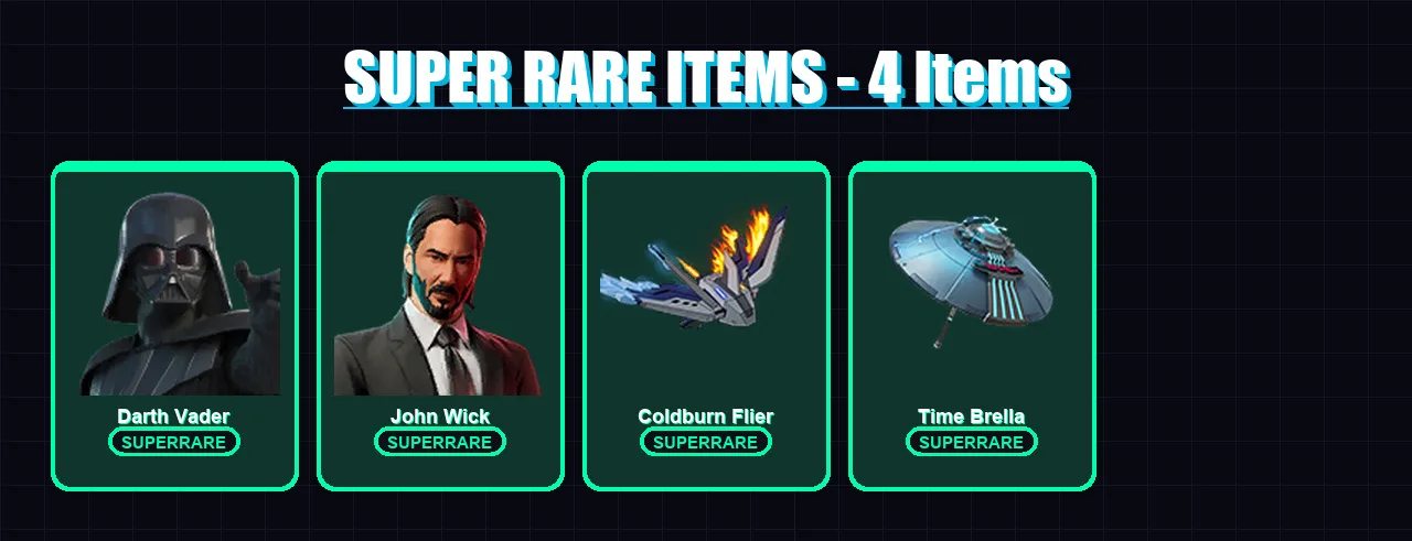 [PS4/PS5/XBOX/PC] | Darth Vader | John Wick | Snap | Paradigm (Reality-659) | Kado Thorne | 283 skin | 337 pickaxe | 224 emote | 202 glider | Lv3791 — Fortnite account