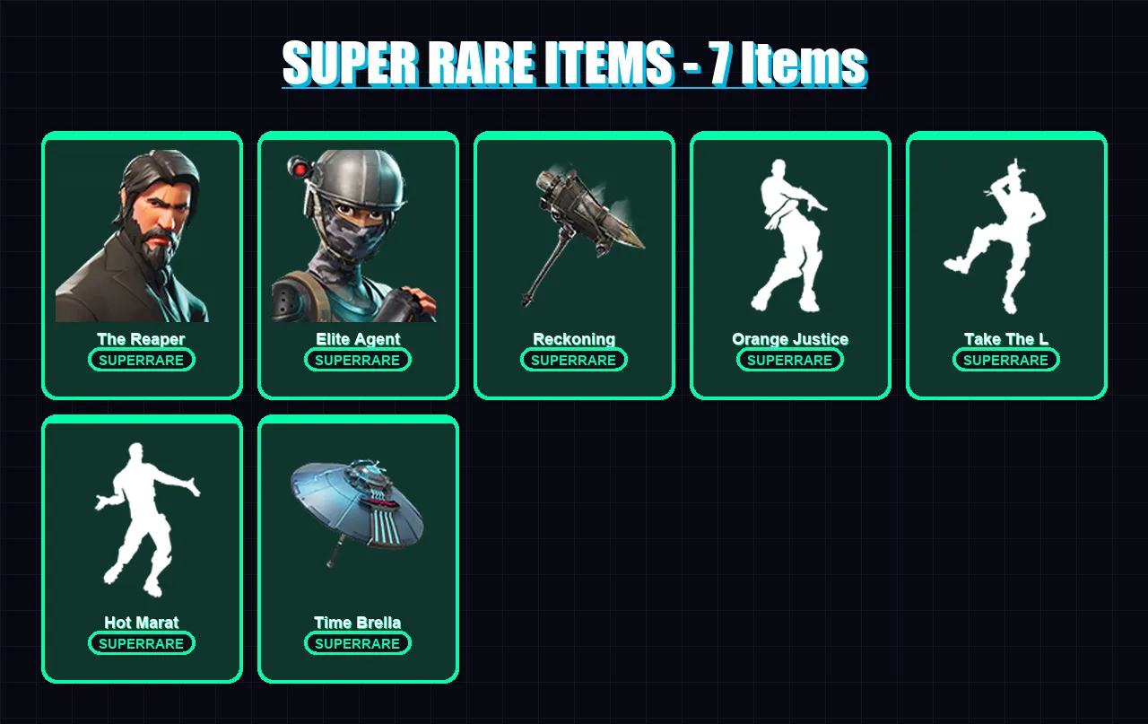 [PC/XBOX/PSN] | The Reaper | Elite Agent | Omega | Gear Specialist Maya | Dark Voyager | 123 skin | 120 pickaxe | 121 emote | 112 glider | Lv1498