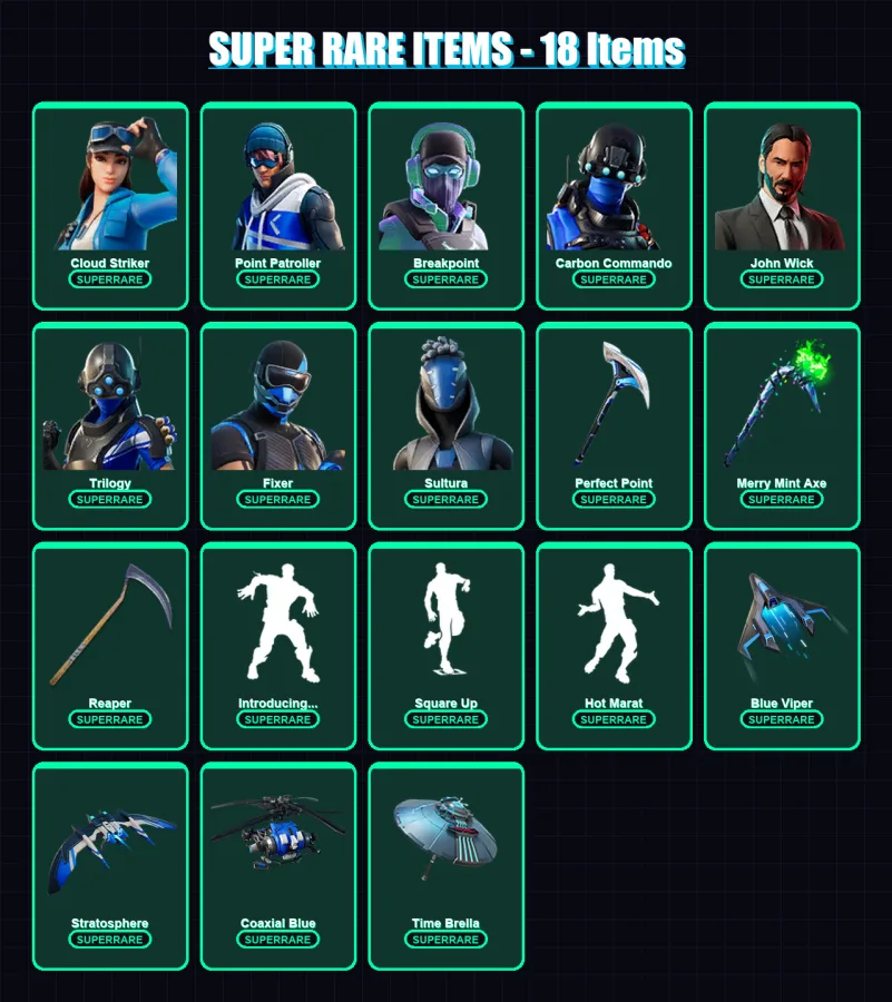 [PS4/PS5/XBOX/PC] | Cloud Striker | Point Patroller | Breakpoint | 130 skin | Lv1204