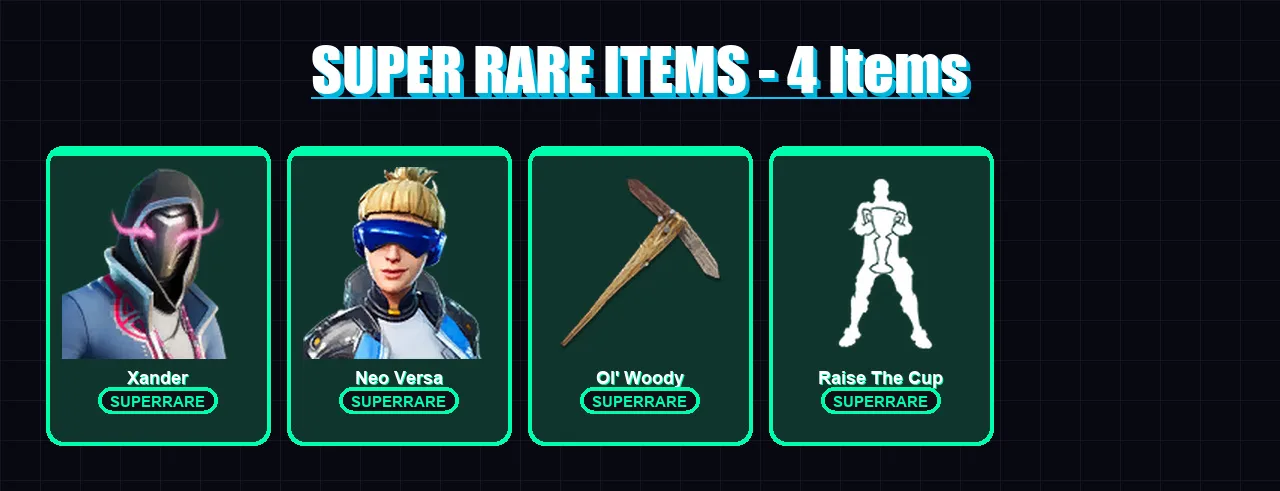 [PC/XBOX] | Xander | Neo Versa | Midas | Predator | Spire Assassin | 91 skin | 105 pickaxe | 85 emote | 87 glider | Lv1453