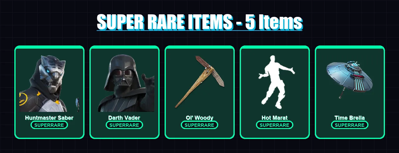 [PS4/PS5/XBOX/PC] | Huntmaster Saber | Darth Vader | Kado Thorne | Peter Griffin | Nezumi | 297 skin | 310 pickaxe | 194 emote | 185 glider | Lv3187