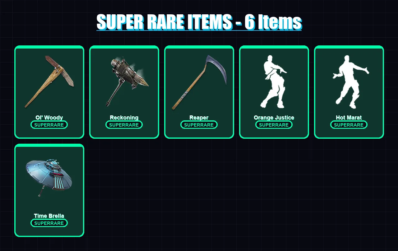[PC/XBOX/PSN] | Optimus Prime | Spectra Knight | Drift | Valor | Calamity | 55 skin | 95 pickaxe | 82 emote | 80 glider | Lv1383