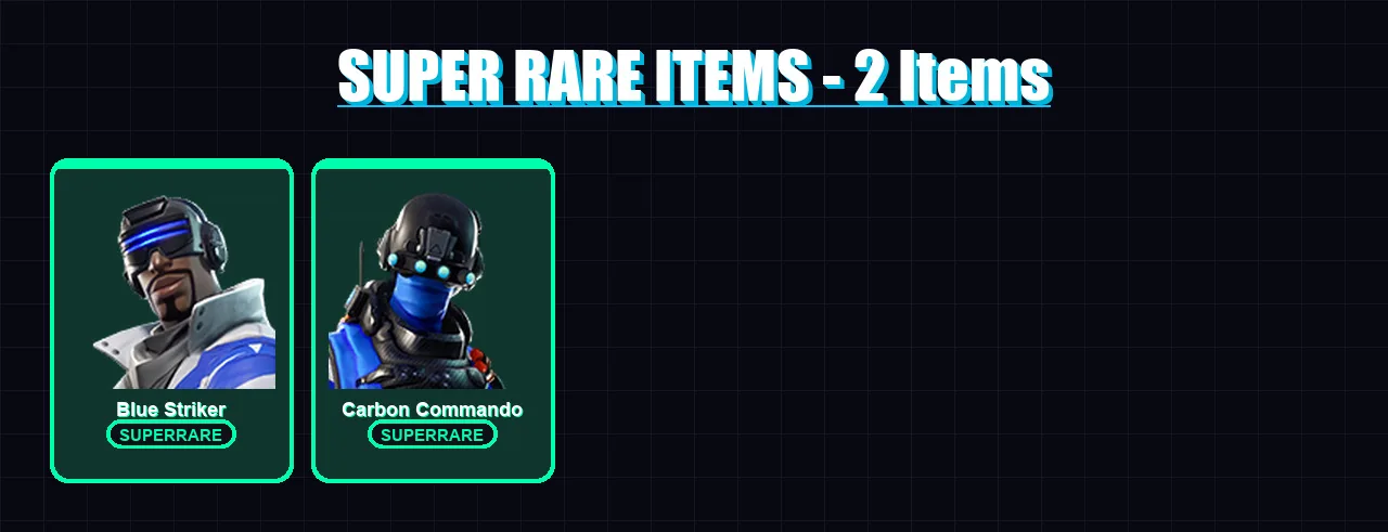 [PC/XBOX] | Blue Striker | Carbon Commando | Renzo the Destroyer | Imani | Mystica | 6 skin | 7 pickaxe | 16 emote | 17 glider | Lv318