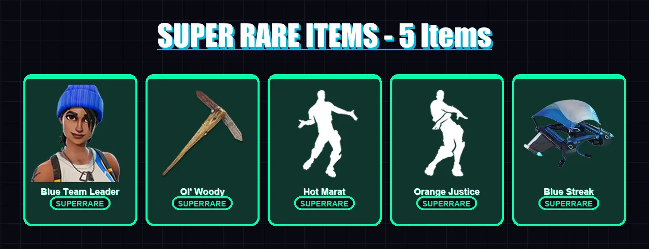 [PC/XBOX] | Blue Team Leader | Drift | Enforcer | Ragnarok | Blinky Fishstick | 56 skin | 98 pickaxe | 69 emote | 76 glider | Lv1104