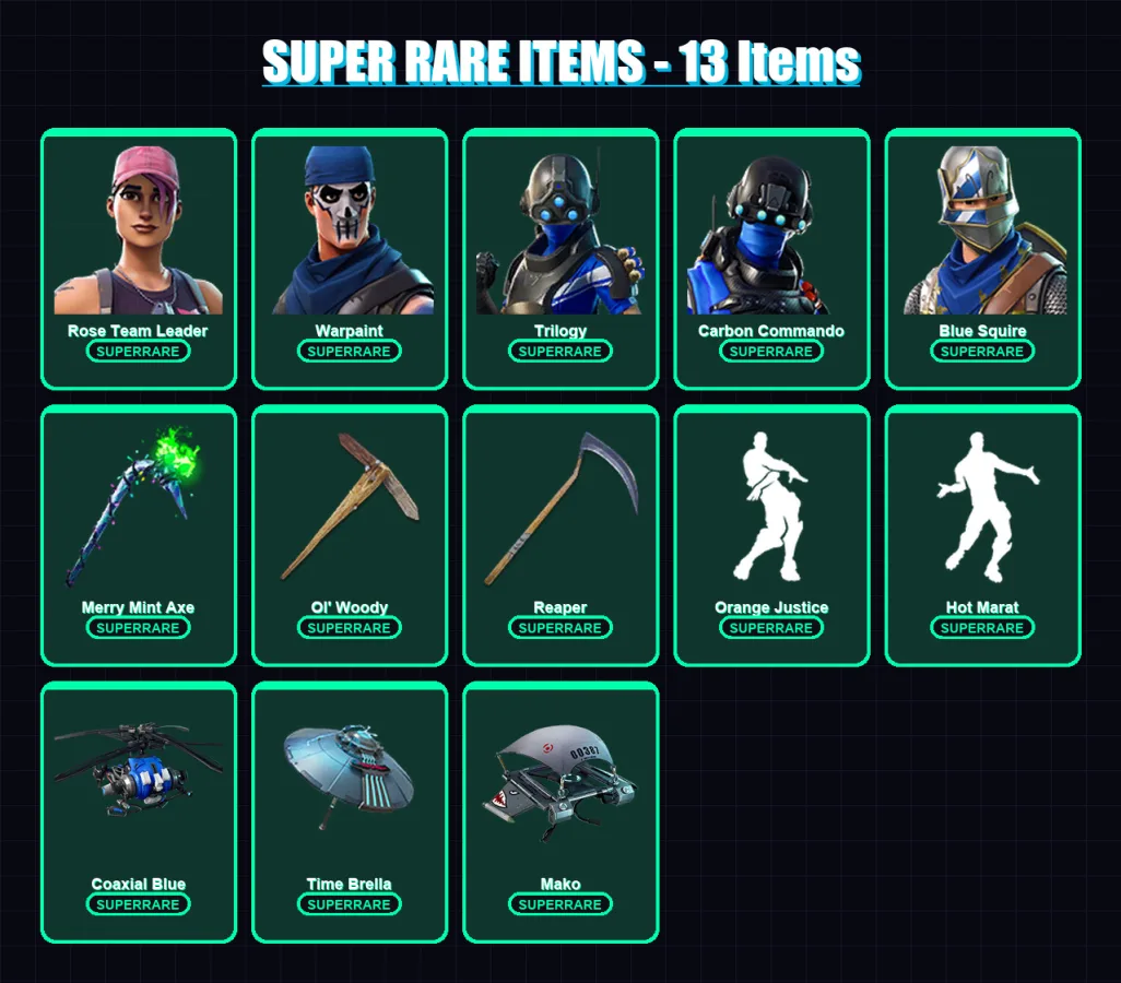 [PC/XBOX/PSN] | OG Ghoul Trooper | Rose Team Leader | Warpaint | Trilogy | Carbon Commando | 90 skin | 156 pickaxe | 137 emote | 121 glider | Lv2637 — Fortnite account