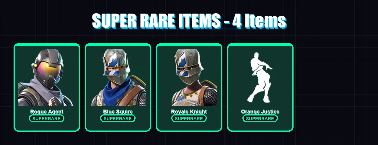 [PC/XBOX/PSN] | Rogue Agent | Blue Squire | Royale Knight | Carbide | Battlehawk | 10 skin | 6 pickaxe | 14 emote | 7 glider | Lv124 — Fortnite account