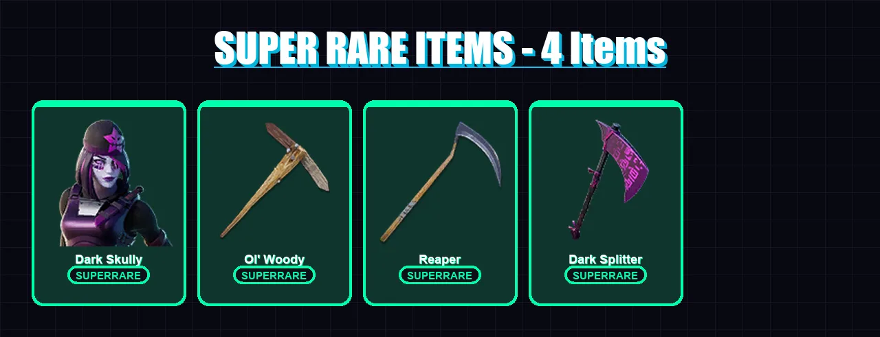 [PC/PSN] | Dark Skully | Torin | Red Knight | Malice | Predator | 127 skin | 133 pickaxe | 94 emote | 103 glider | Lv1969