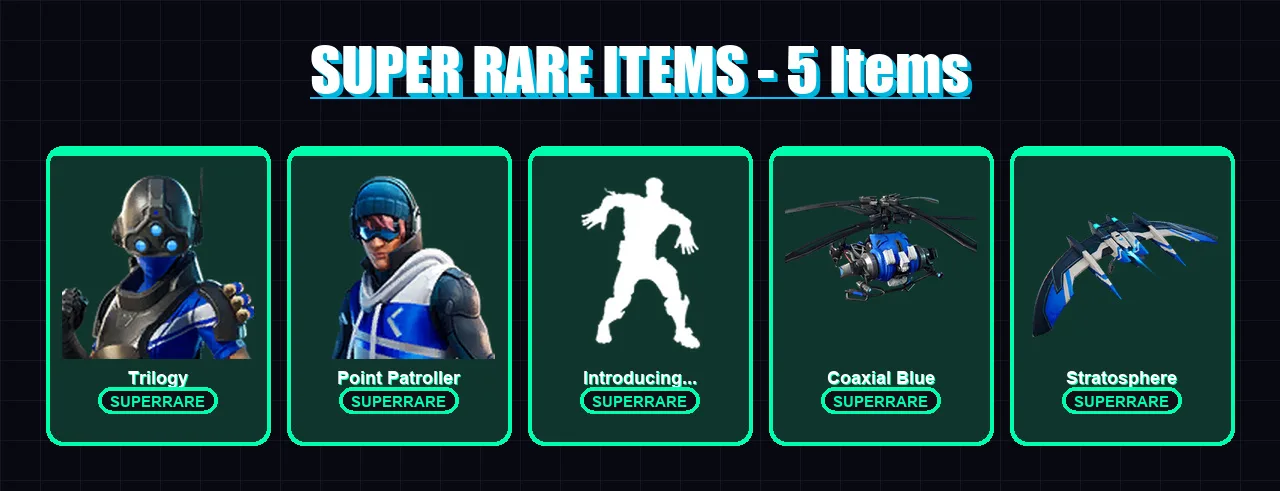 [PC] | Trilogy | Point Patroller | All Might | The Ageless | Nezumi | 29 skin | 31 pickaxe | 33 emote | 29 glider | Lv258 — Fortnite account