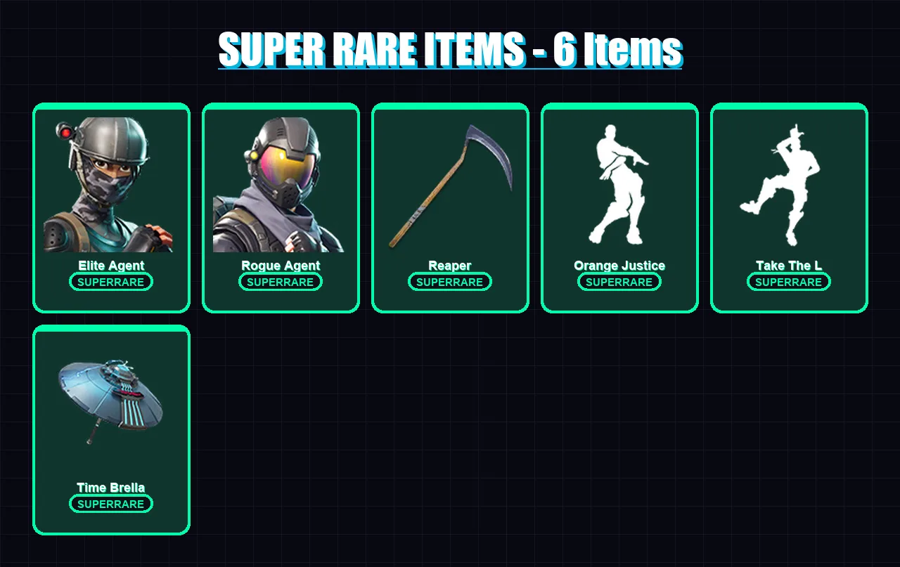 [PC/XBOX/PSN] | Elite Agent | Rogue Agent | Ragnarok | Blaze | Hybrid | 156 skin | 175 pickaxe | 124 emote | 124 glider | Lv2150