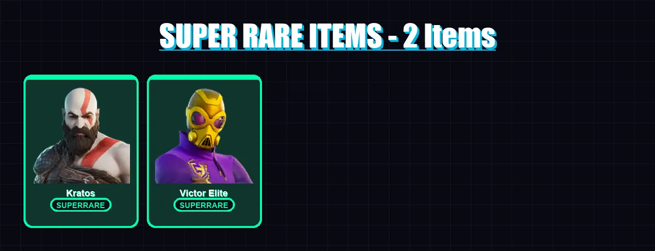 [PC/PSN] | Kratos | Victor Elite | Raz | Spire Assassin | Mandalorian | 71 skin | 77 pickaxe | 43 emote | 64 glider | Lv809