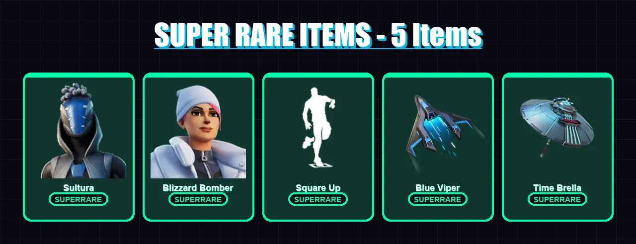 [PS4/PS5/XBOX/PC] | Sultura | Blizzard Bomber | Blaze | Blackheart | Kymera | 34 skin | 59 pickaxe | 51 emote | 52 glider | Lv696