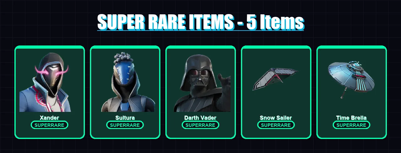 [PS4/PS5/PC] | Xander | Sultura | Darth Vader | Raz | Era | 308 skin | 346 pickaxe | 235 emote | 252 glider | Lv3276 — Fortnite account