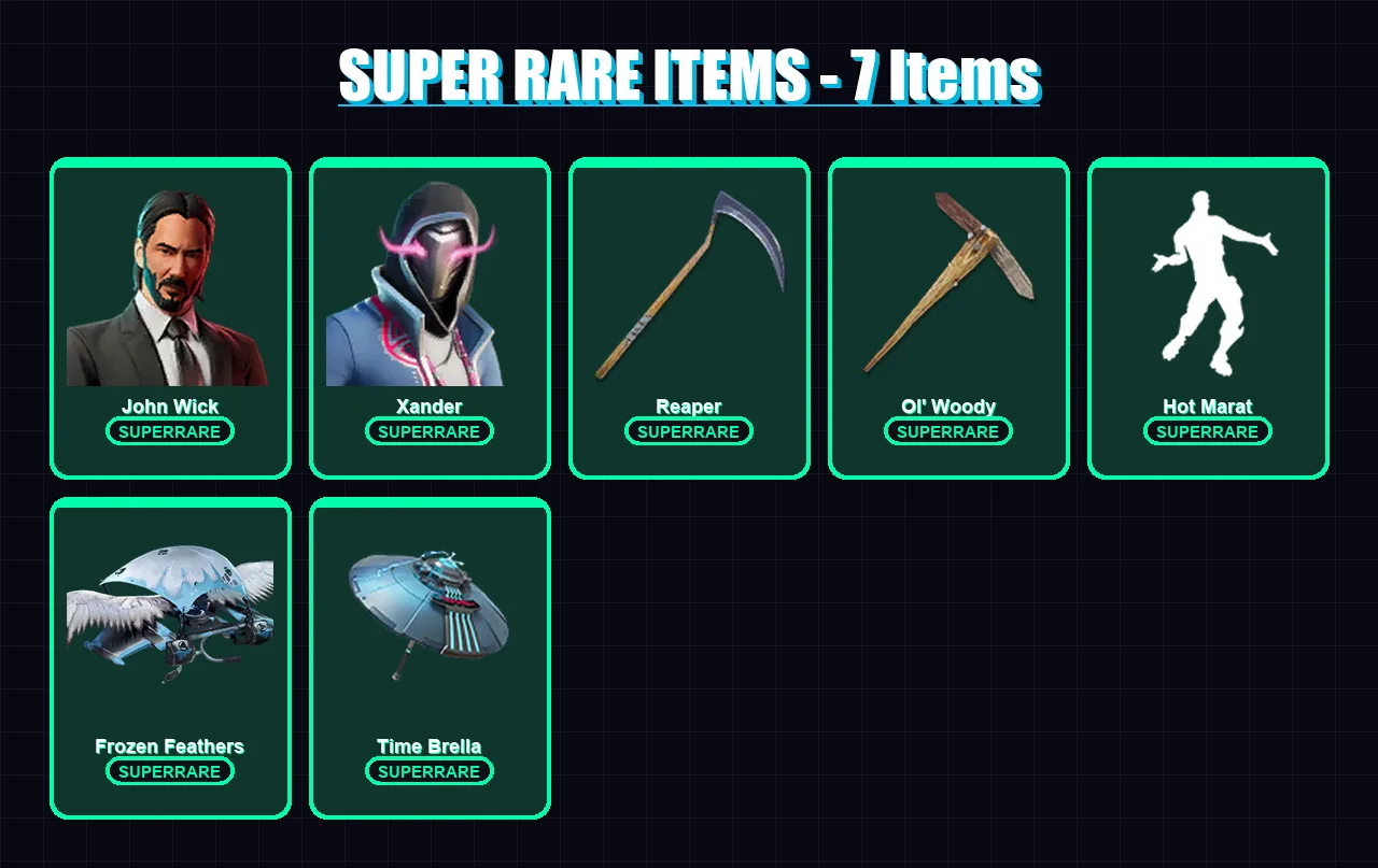 [SWITCH/XBOX/PC] | John Wick | Xander | Deadpool | Frozen Love Ranger | Menace | 211 skin | 219 pickaxe | 129 emote | 147 glider | Lv1779 — Fortnite account