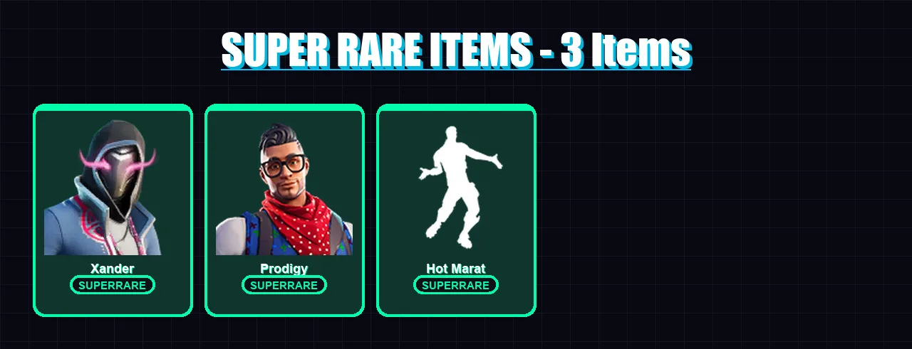 [SWITCH/XBOX/PC] | Xander | Prodigy | Lynx | Zenith | Raptor | 9 skin | 7 pickaxe | 11 emote | 5 glider | Lv53