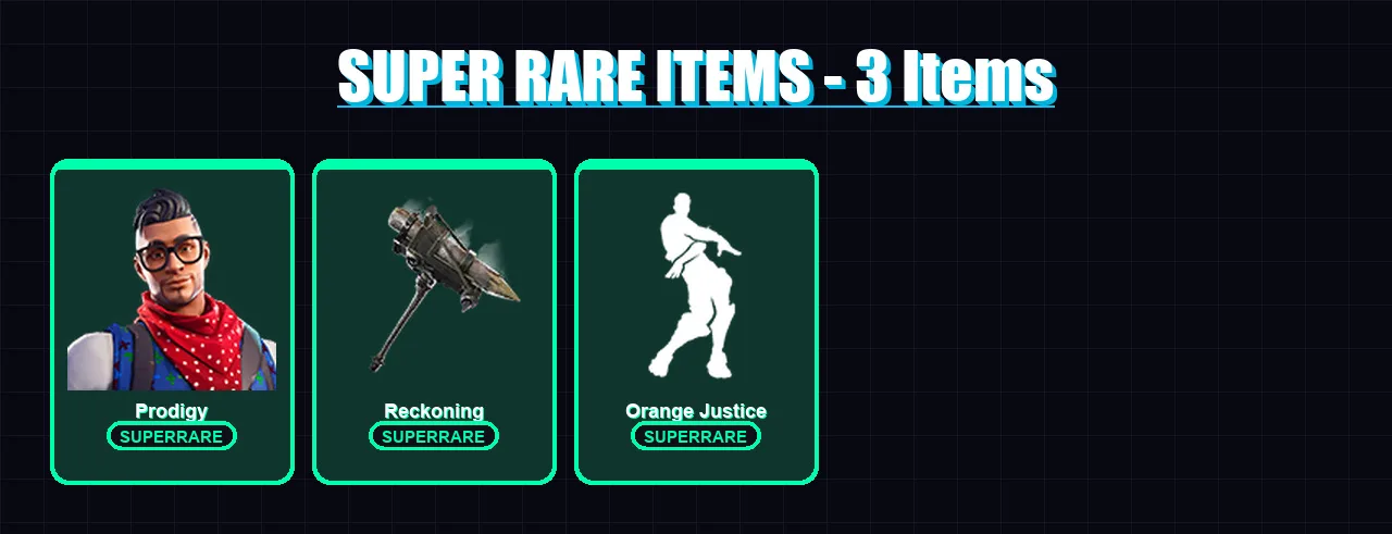 [PC/XBOX] | Prodigy | Blackheart | Catalyst | Enforcer | Lynx | 52 skin | 32 pickaxe | 44 emote | 42 glider | Lv549