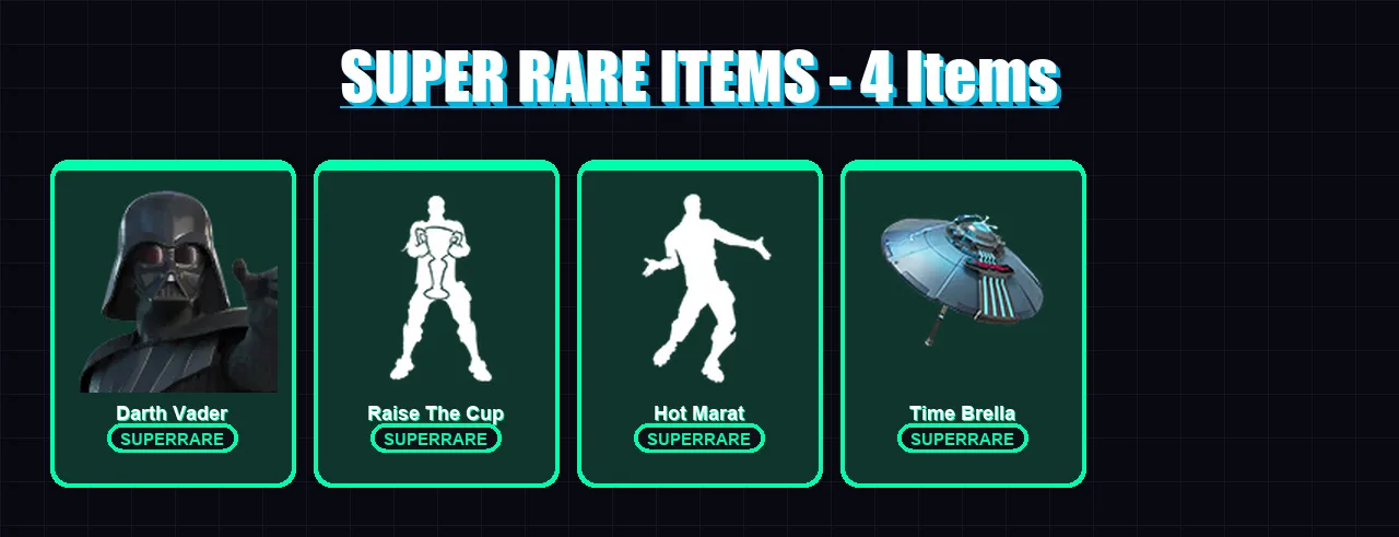 [PC/XBOX] | Darth Vader | Predator | Malik | Catalyst | Menace | 130 skin | 160 pickaxe | 158 emote | 149 glider | Lv2333 — Fortnite account