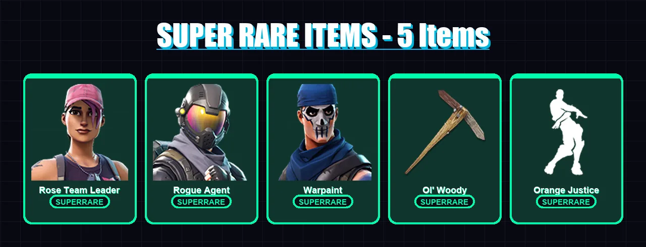 [PC/XBOX/PSN] | Rose Team Leader | Rogue Agent | Warpaint | Carbide | Deadpool | 28 skin | 29 pickaxe | 32 emote | 31 glider | Lv337
