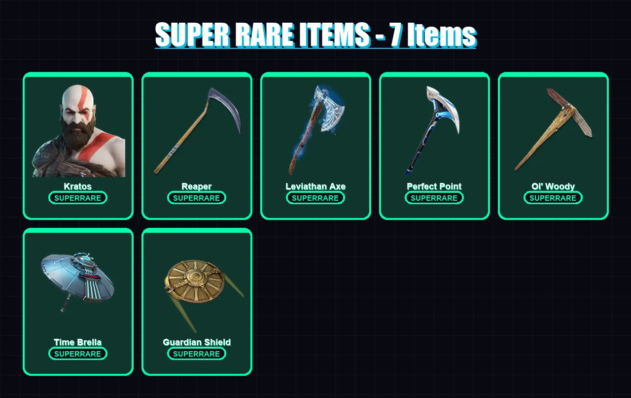 [PS4/PS5/PC] | Kratos | Valeria | Kymera | Fallen Love Ranger | Predator | 132 skin | 205 pickaxe | 123 emote | 160 glider | Lv3275
