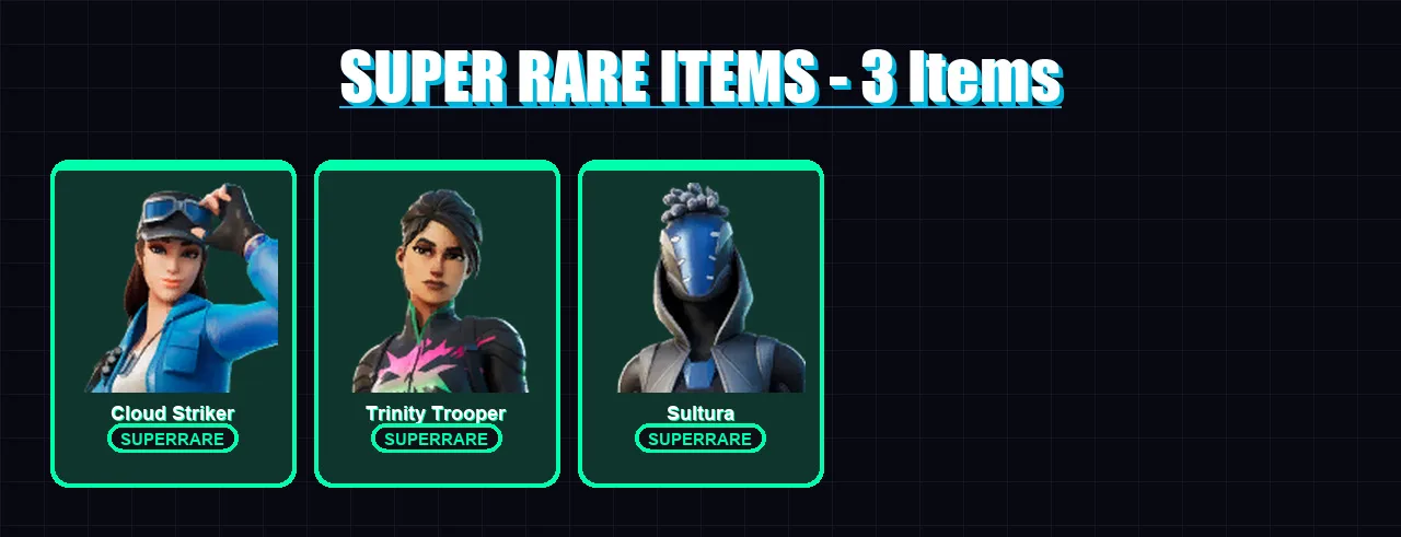 [SWITCH/XBOX/PSN/PC] | Cloud Striker | Trinity Trooper | Sultura | Mandalorian | Midas Rex | 53 skin | 43 pickaxe | 40 emote | 31 glider | Lv461 — Fortnite account