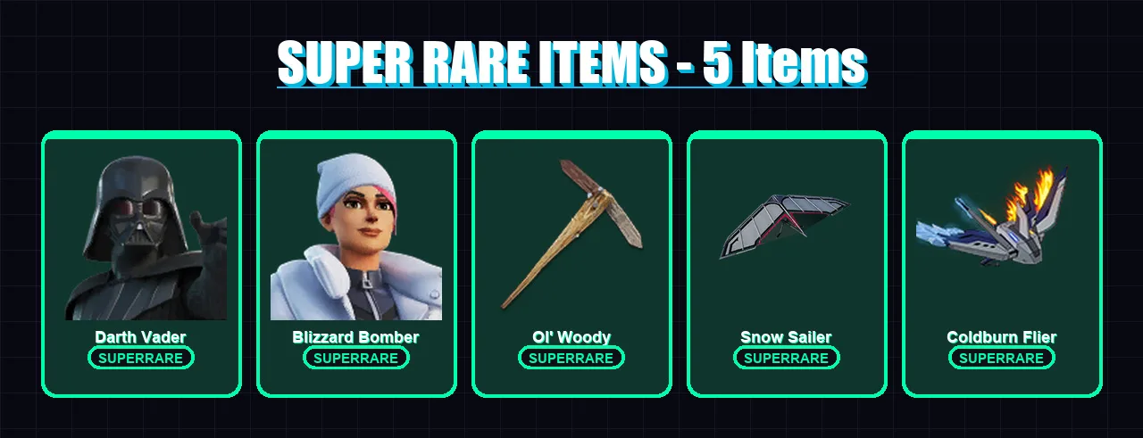 [PC/XBOX/PSN] | Darth Vader | Blizzard Bomber | Optimus Prime | Renzo the Destroyer | Era | 140 skin | 123 pickaxe | 55 emote | 66 glider | Lv456
