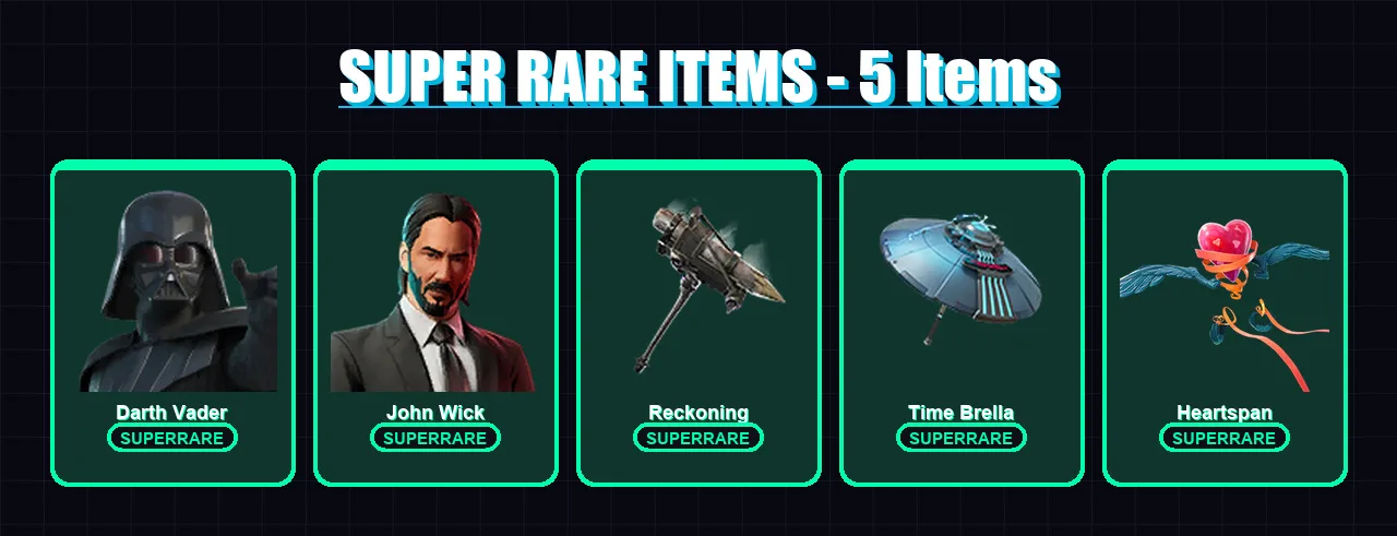 [PC/XBOX/PSN] | Darth Vader | John Wick | Enforcer | Lynx | Spectra Knight | 187 skin | 189 pickaxe | 154 emote | 166 glider | Lv2567