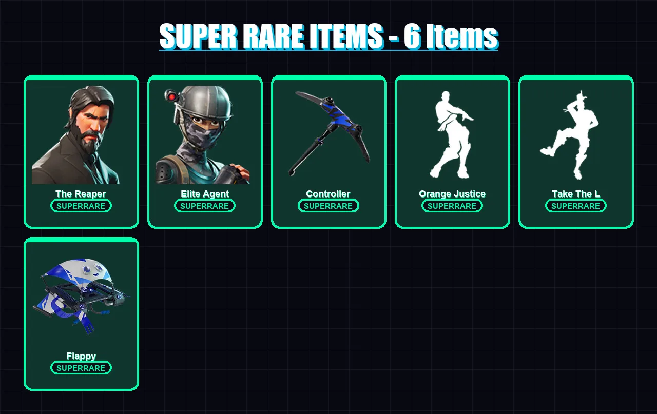 [PC/PSN] | The Reaper | Elite Agent | Dark Voyager | Rex | Zenith | 24 skin | 21 pickaxe | 29 emote | 22 glider | Lv350 — Fortnite account